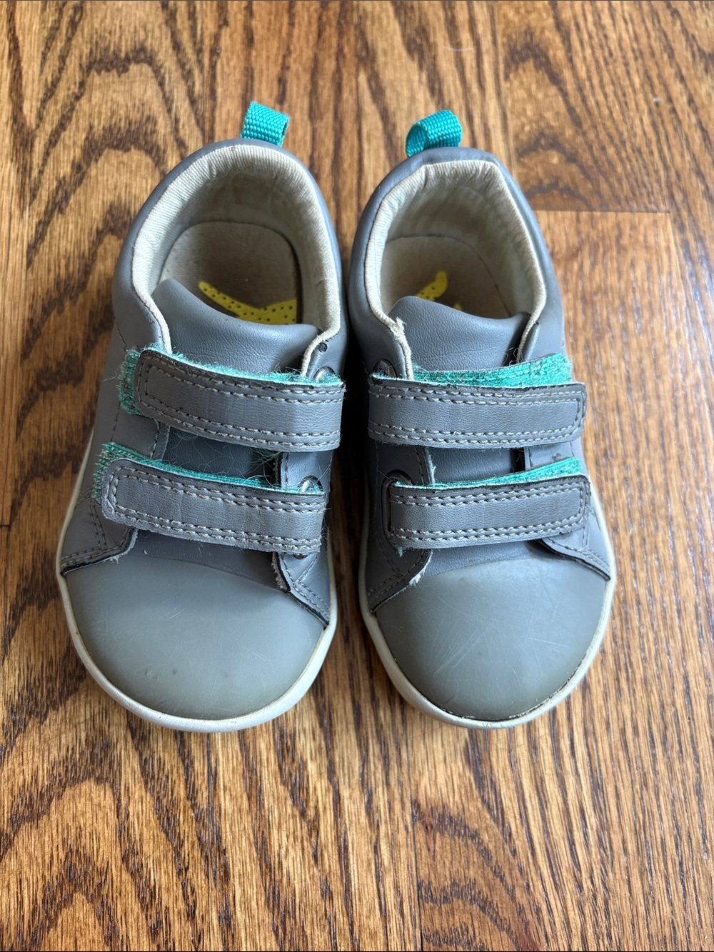 Ten Little Everyday Original sneakers, color steel gray, size toddler 8.